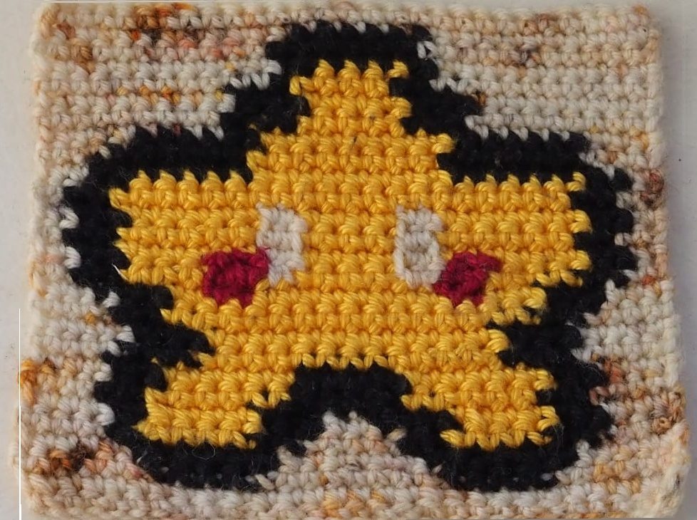 Star, pattern de crochet tapestry