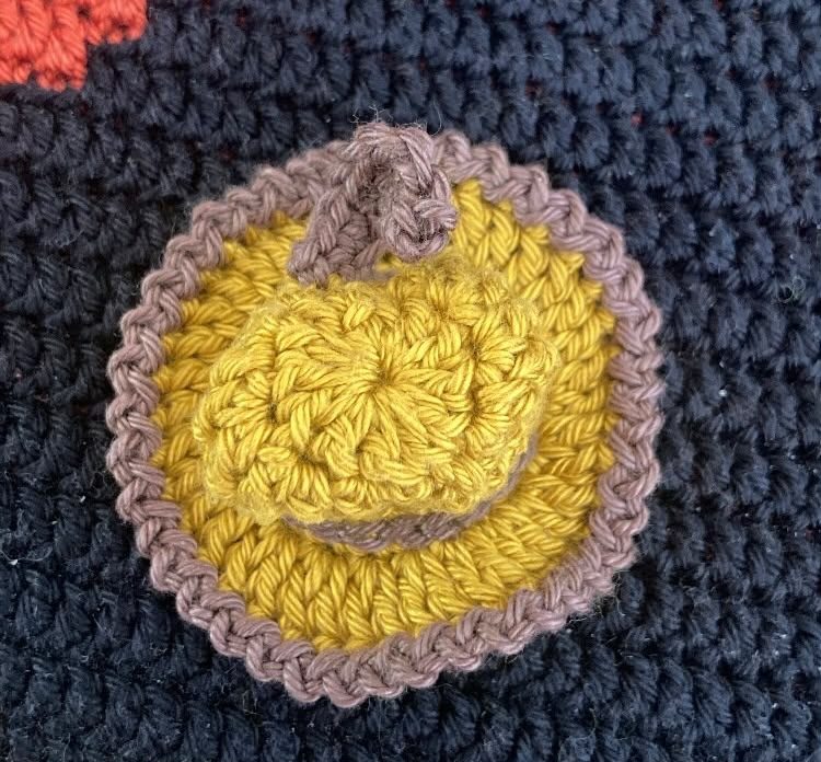 Chapeau citrouille, amigurumi pattern