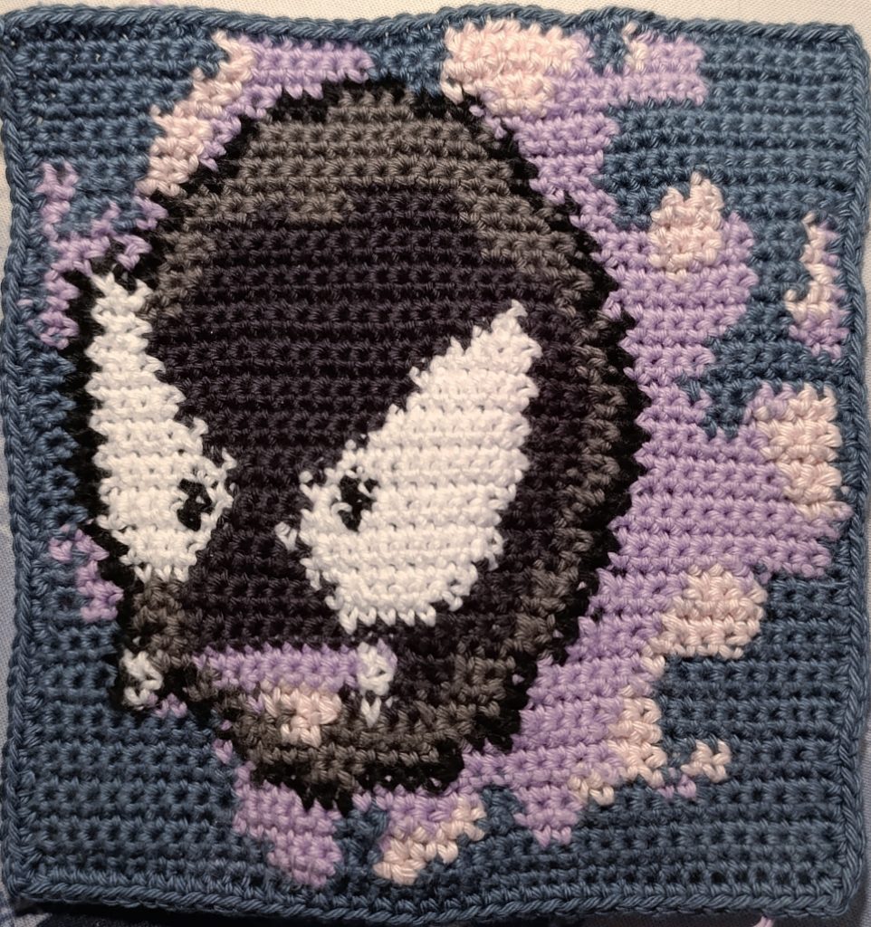 Fantominus, pattern de crochet tapestry